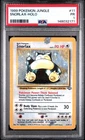 1999 POKEMON JUNGLE #11 SNORLAX-HOLO PSA 1