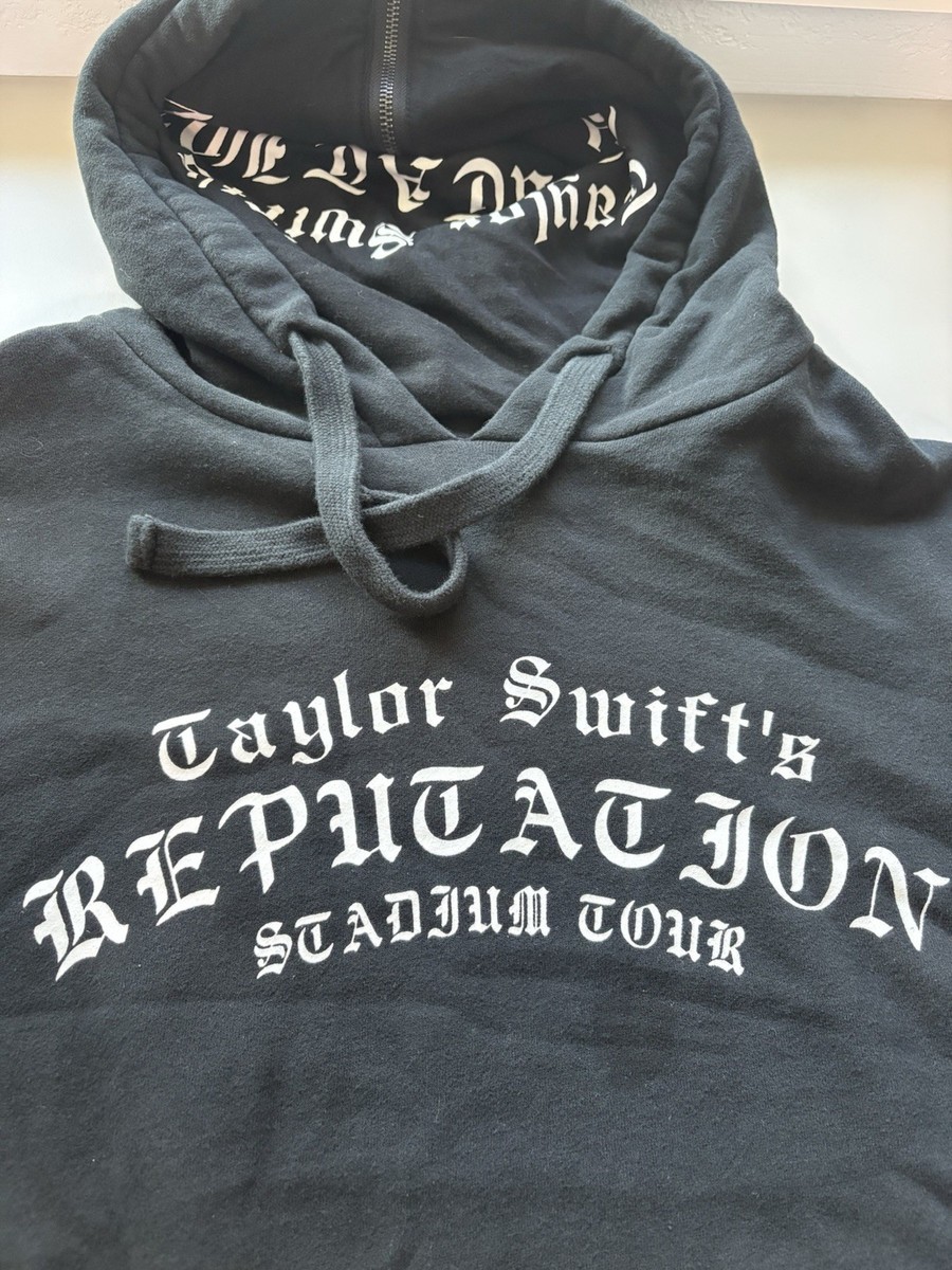 Taylor Swift Official Reputation Stadium Tour Snake Hoodie Medium