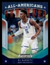 2019-20 Panini Prizm RJ Barrett #161/249 Green Yellow All-Americans Rookie #62