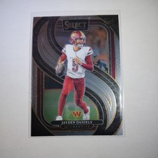 2024 Panini Select Jayden Daniels Premier Level Base Rookie RC