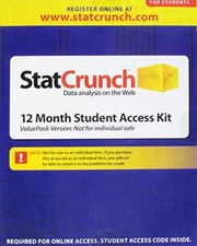 statCrunch -- Valuepack Access - Misc. Supplies, by West Webster - Acceptable