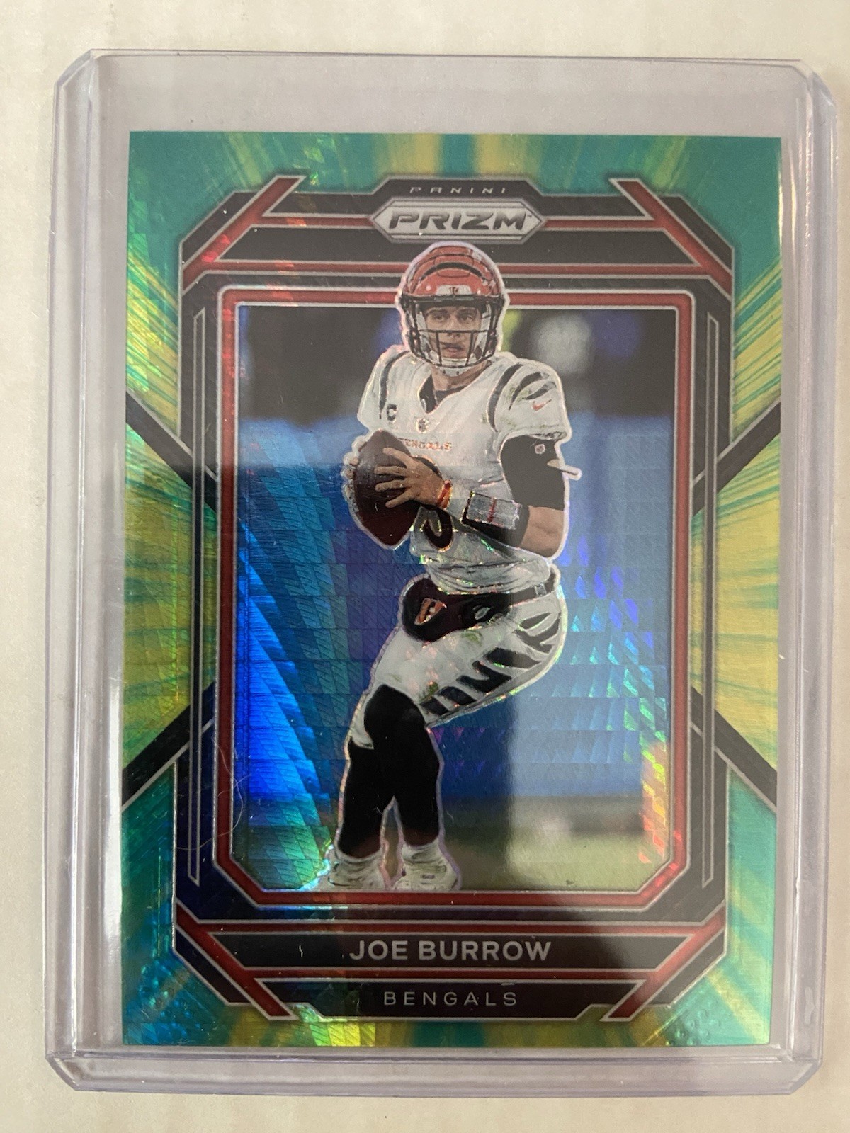 2022 Panini Prizm - Joe Burrow #56 Hyper Prizm /175