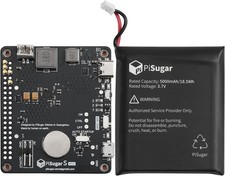 PiSugar S Plus Portable Power Management For Raspberry Pi 3B/3B /4B Models
