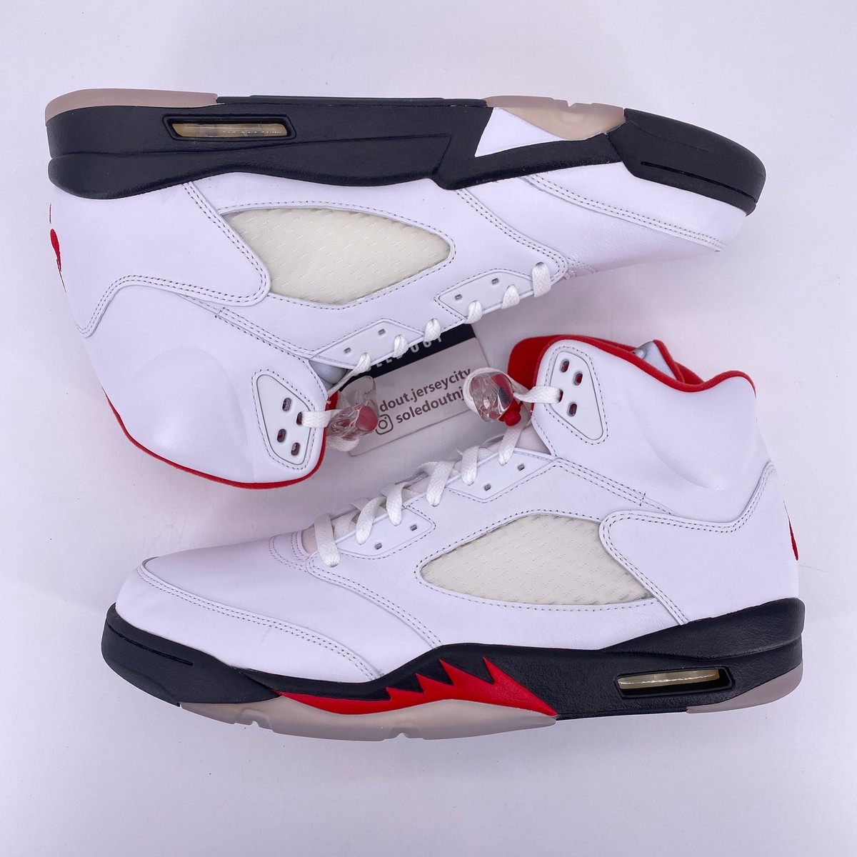 ナイキ AJ5 FIRE RED 29cm DA1911-102 未使用 Nike Air Jordan 5 Retro 