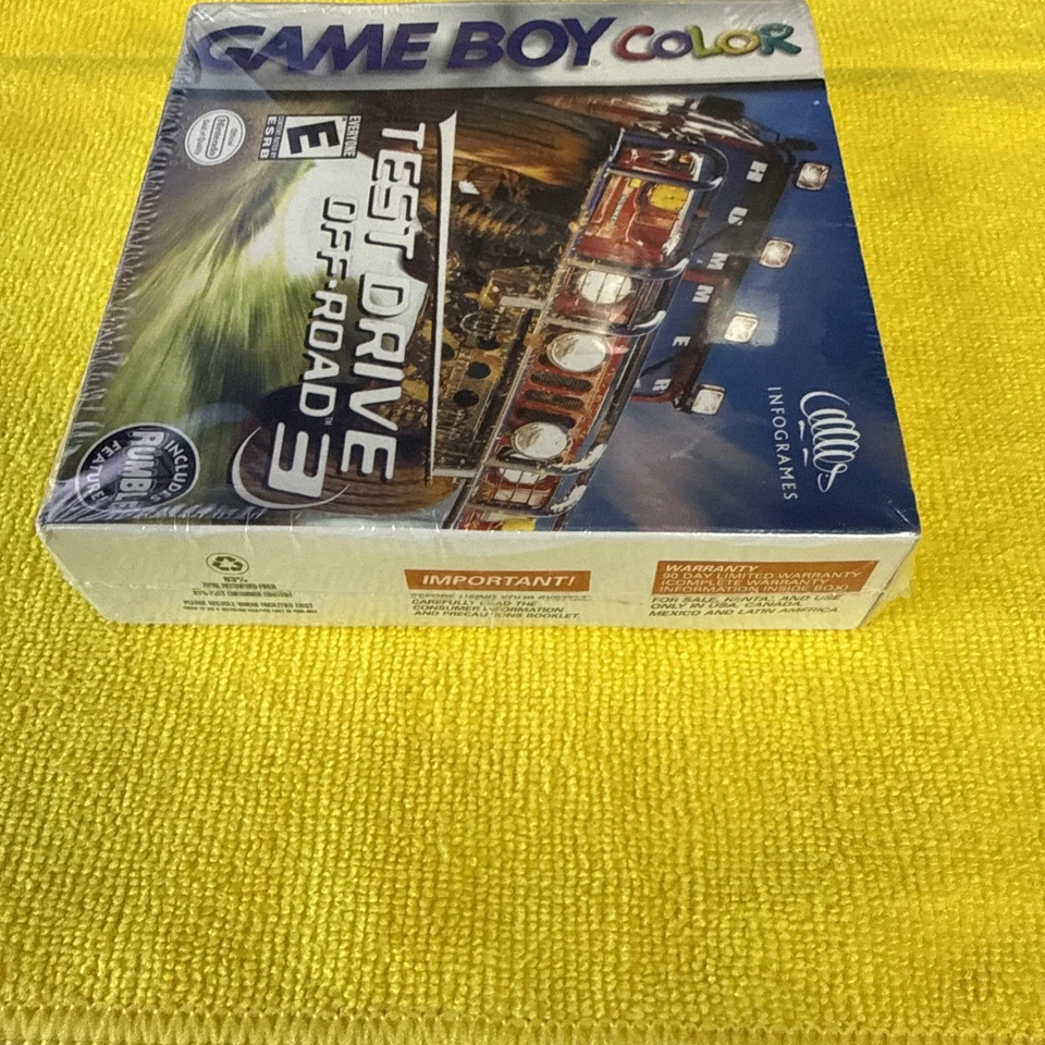 Test Drive Off-Road 3 (Nintendo Game Boy Color, 1999) Sealed New - Image 4 of 4