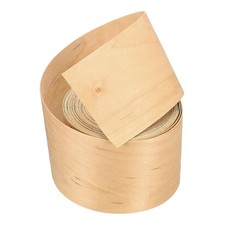 3" x 25 ft Wood Edge Banding, Pre-Glued Iron on Edging Strip, Maple