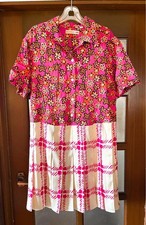 MARNI UNIQLO Collaboration Floral Short Sleeve Shirt Dress