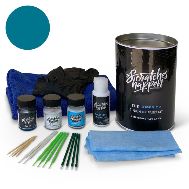 ExactMatch Touch Up Paint Kit General Motors Caribbean Blue (WA698D