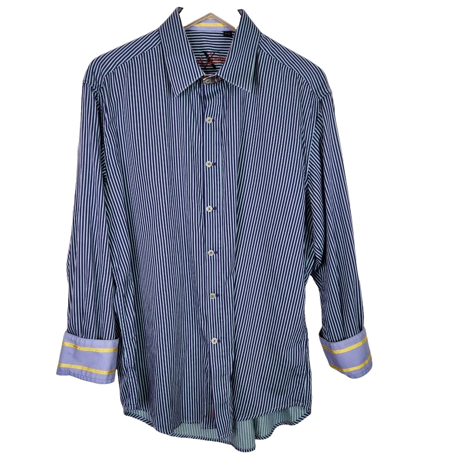 Camisas de Vestir a Rayas Robert Graham Para hombres