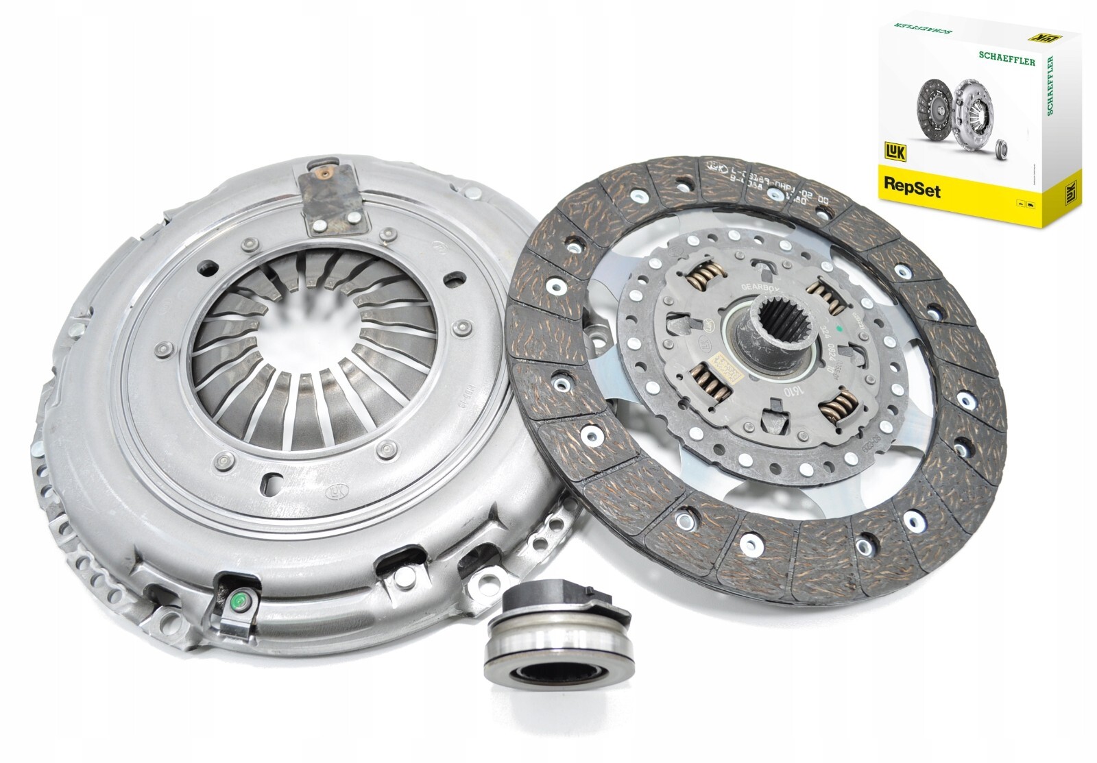 LUK CLUTCH KIT 3PCE CITROEN C4 PICASSO Mk2 1.6D 2013on 240mm 1611271480