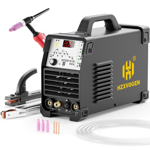 200A AC/DC WIG Schweißgerät 2T/4T HF IGBT inkl. Gasvorlauf & Überhitzungsschutz - Bild 2 von 18
