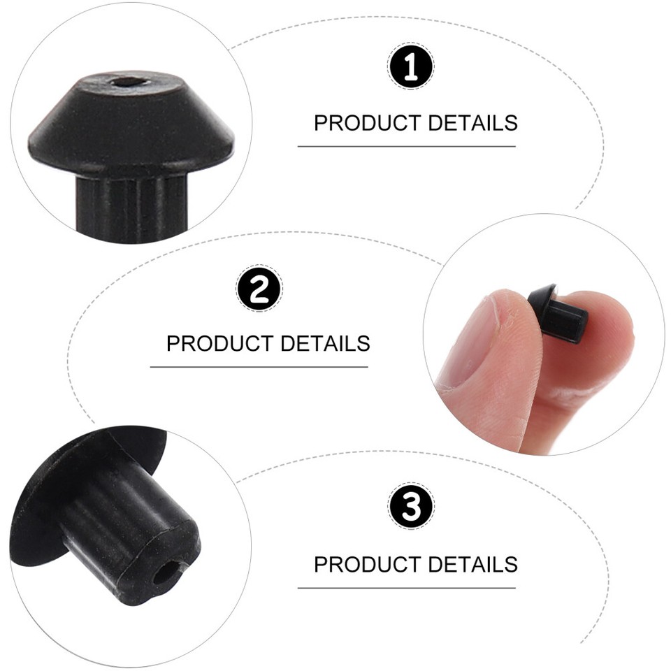 48 PCS Rubber Feet for Stoves Gas Grates Hob Pan Support Foot Pad eBay