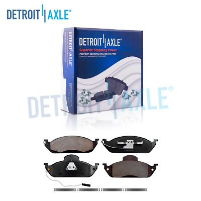 Front Ceramic Brake Pads w/Hardware for Mercedes-Benz ML320 ML350 ML430