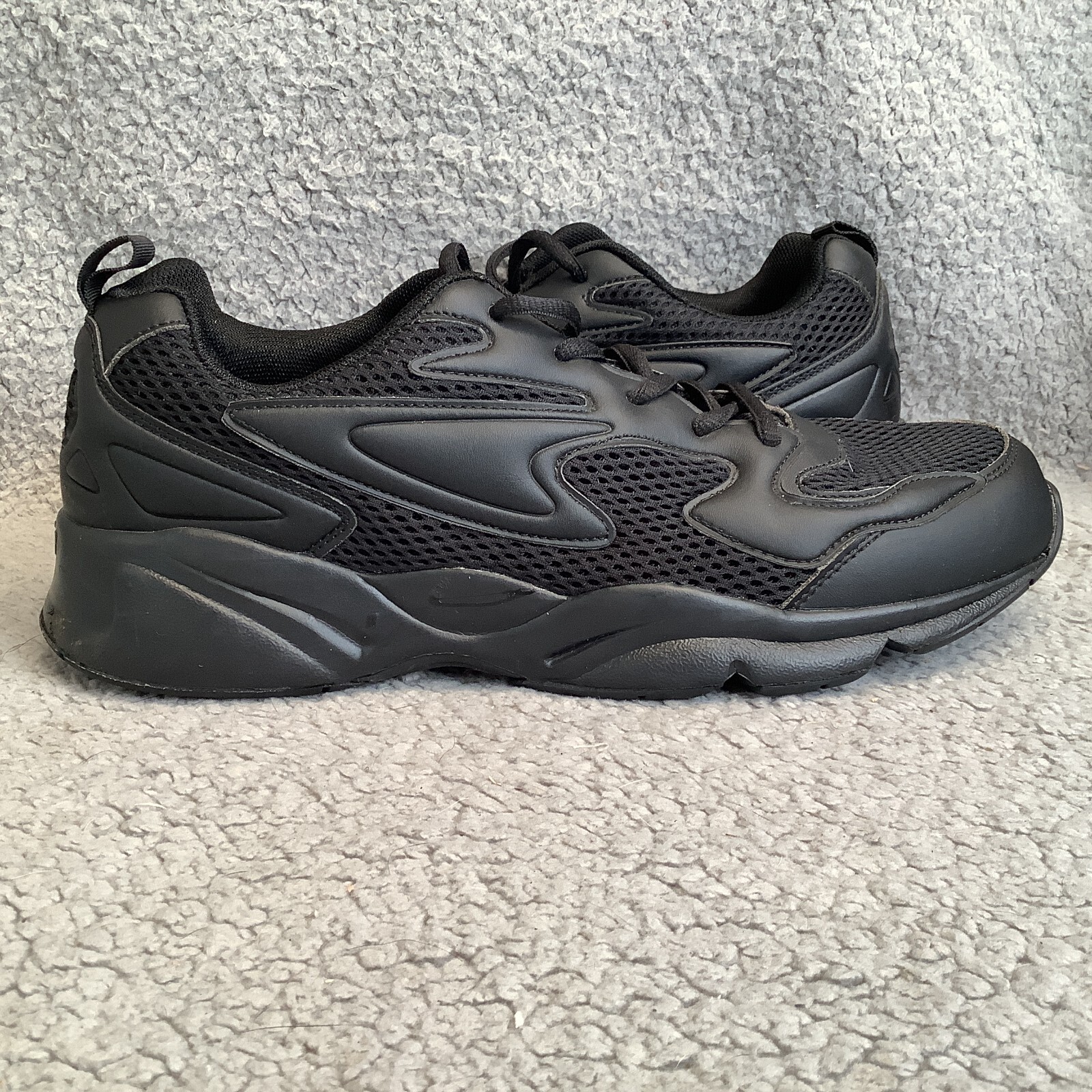 SAOLA Scarpe Propet Stability Anthem Uomo 11 Nere Lacciate Camminare Casual MAA162M