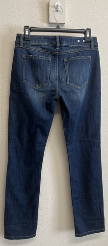 Cabi The Straight Leg Jeans Women's Size 4 Mid Rise Style 5166 Med Wash - Picture 5 of 7