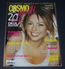 THALIA Cover TURKISH Mag GAEL GARCIA BERNAL -ALYSON HANNIGAN -JASON BIGGS 32836