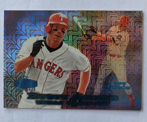Rusty Greer 1998 Donruss Silver Press Proof Die Cut Card #'d 1500 Free Shipping! - Picture 6 of 6