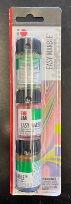 Marabu Easy Marble Fresh Colors Trial Set Of 3, 15ml
