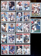1985 Miami Dolphins Sticker Set DAN MARINO MARK CLAYTON DWIGHT STEPHENSON DUPER