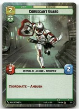 Coruscant Guard (Hyperspace) #377 Star Wars Unlimited TOR NM X1