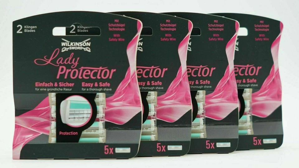20 x Wilkinson Sword Lady Protector Rasierklingen - NEU - OVP - für Frauen