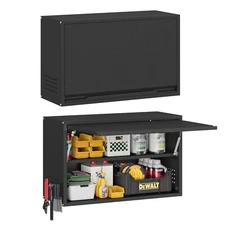 TOPASS Metal Garage Tool Wall Cabinet,Wall Mounted Metal Storage Cabinet Kitchen