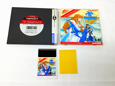 DRAGON SPIRIT PC Engine Japan Game Namcot