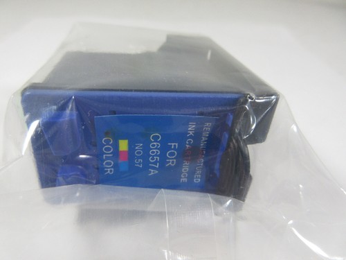 LOT of 3 Ink Cartidges - 2 Tri-color + 1 Black - C6657A C6656A for HP 56 57 - Picture 4 of 4