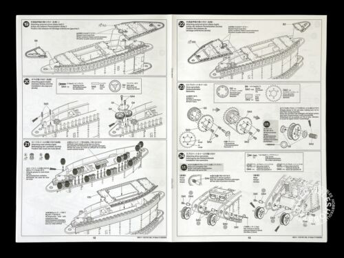 Tamiya 1/35 RC WWI British Tank MK.IV Male w/Actcom 2.4GHz Radio Control System! - Picture 16 of 24