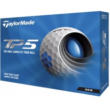 New TaylorMade TP5 2021 Golf Balls White
