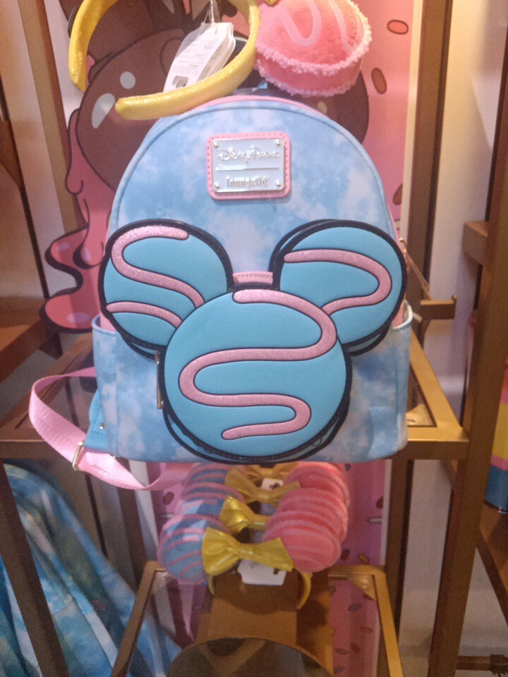 NWT. Disney Eats Macaron Loungefly Mini Backpack. Disney Parks Loungefly Mini Backpack - Disney Eats Macaron main image 3