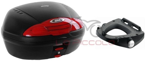 GIVI BAULETTO E450N + PIASTRA SR19M + SCHIENALINO HONDA SILVER WING 400 06-09 - 第 1/1 張圖片
