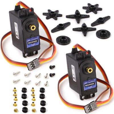 2 x Digital Metall Gear RC MG946R Lenk Servo 55g 12Kg Upgrade MG945 aRC-Universe