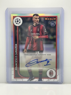 2024 Topps Merlin Collections Certified Auto Francesco Camarda AC 