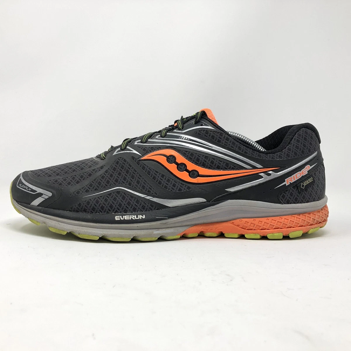 Saucony Ride 9 GTX Men s Size 12 Gore Tex Trail Running Shoes