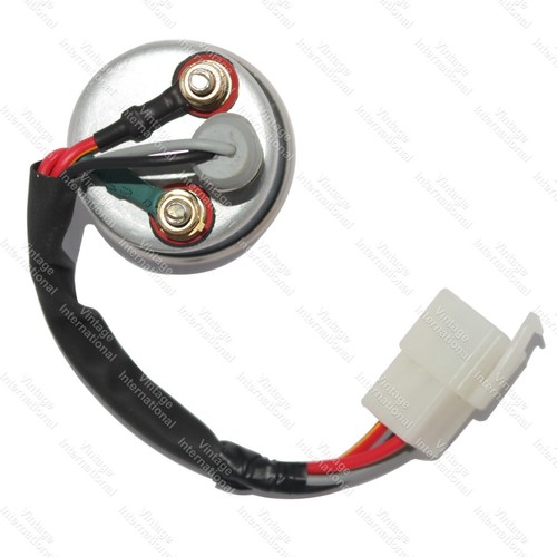 Ampèremètre 12 V face NOIR BLANC POUR ROYAL ENFIELD BULLET CLASSIC 350/500 CC - Bild 5 von 13