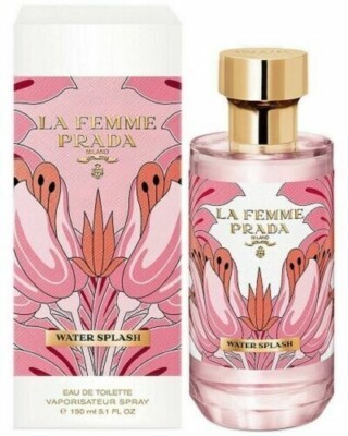 Prada La Femme Water Splash by Prada Eau De Toilette Spray 5.1 oz for Women