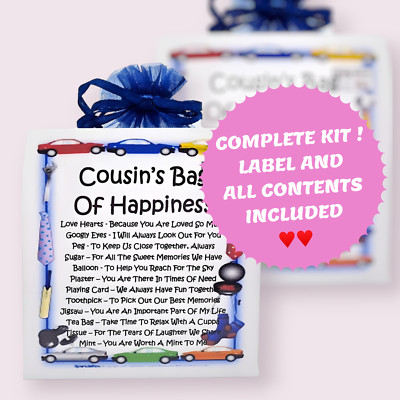 Cousins Survival Kit (männlich) ~ Spaß Neuheit Andenken Geschenk & Grußkarte
