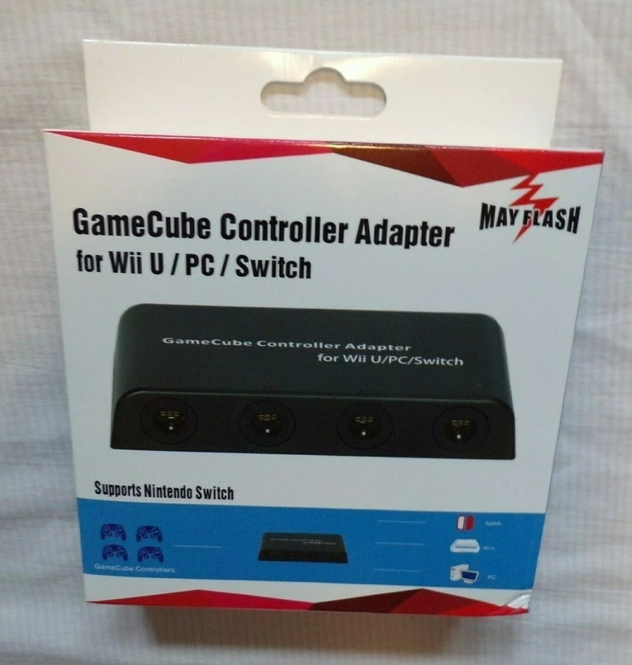 MAYFLASH GameCube Controller Adapter for Nintend Switch Wii U and PC USB 4 Port - Image 3 of 3