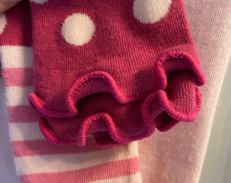 NAARTJIE Girls Fun Footless Funky Tights Size 6 - 8 Pink • Worn Once - Image 4 of 4