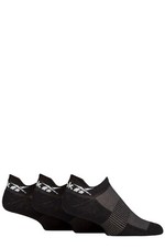 Image of Reebok Trainer Socks Mens & Womens - 'Essentials' Cotton Sports Cushion, 3 Pairs