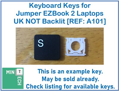 Tastatur Ersatz Tasten für Jumper EZBook 2 Laptops UK Layout NICHT Hintergrundbeleuchtung