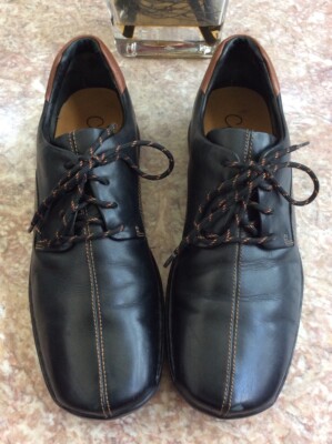EUC vintage made in USA Cole Haan size 11B men’s dress shoes lace up black Cole Haan Men main image 4