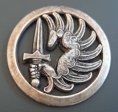 Insigne Béret Para Marine Parachutiste - Bichet Livry-Gargan - Ancien TBE