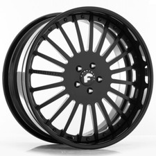 22 Forgiato Andata Black Forged Concave Wheels Rims Fit Benz S500 S580 S63