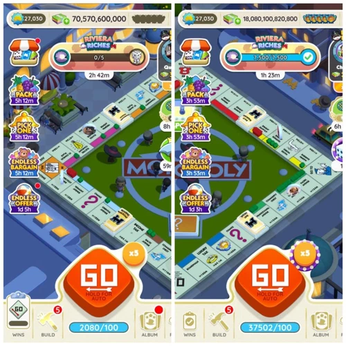 ✨Mono_poly GO Top Event & Side Bar Tournament completion Fast Finish