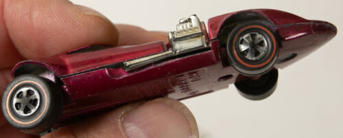 Hot Wheels Redline (B6A-5) Twinmill rosso con pulsante (JSF6) interno bianco - Foto 7 di 12