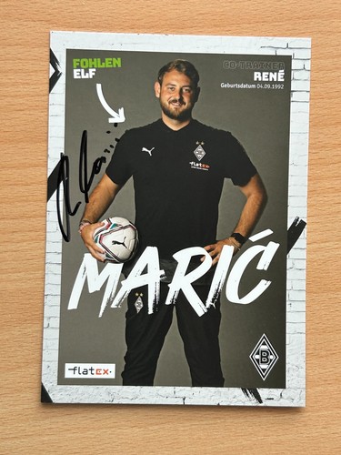 AUTOGRAMMKARTE VON JENS Castrop Borussia Mönchengladbach 25/26 2025