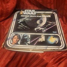 STAR WARS Destroy The Death Star Game VTG 1977 complete