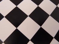 Dolls House Miniature 1:12 Scale Black & White Diamond Tile 0.75 Inch Wallpaper Dolls House Miniature 1:12 Scale Black & White Diamond Tile 0.75 Inch Wallpaper